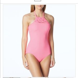 Coco Rave wild and fringe halter underwire swim